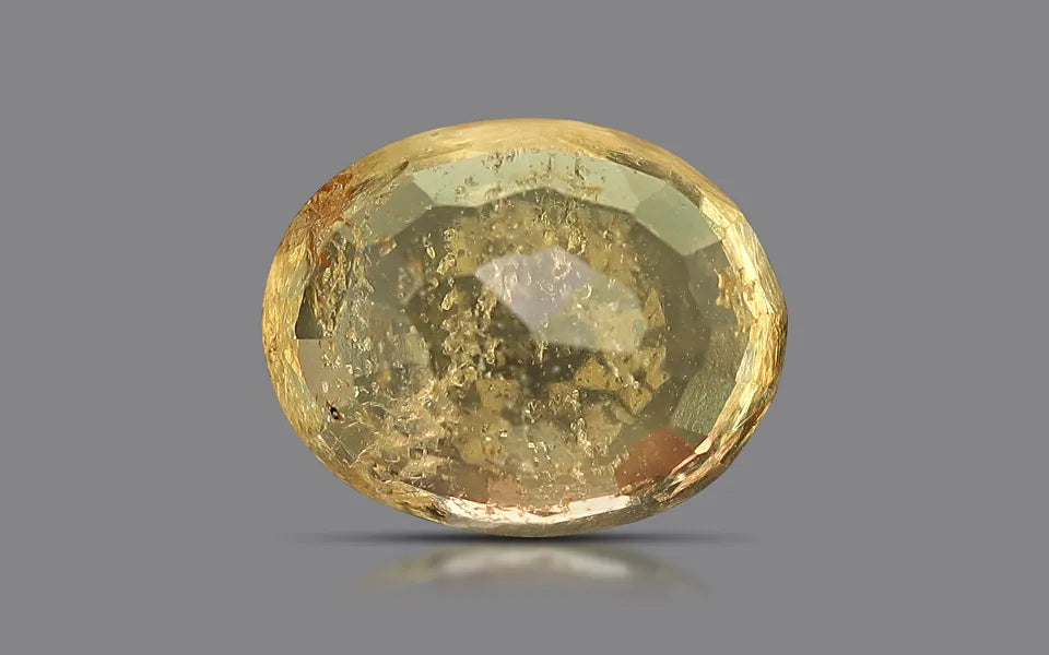 Yellow Gomed (Hessonite) 10x8 MM - 4.24 Carats